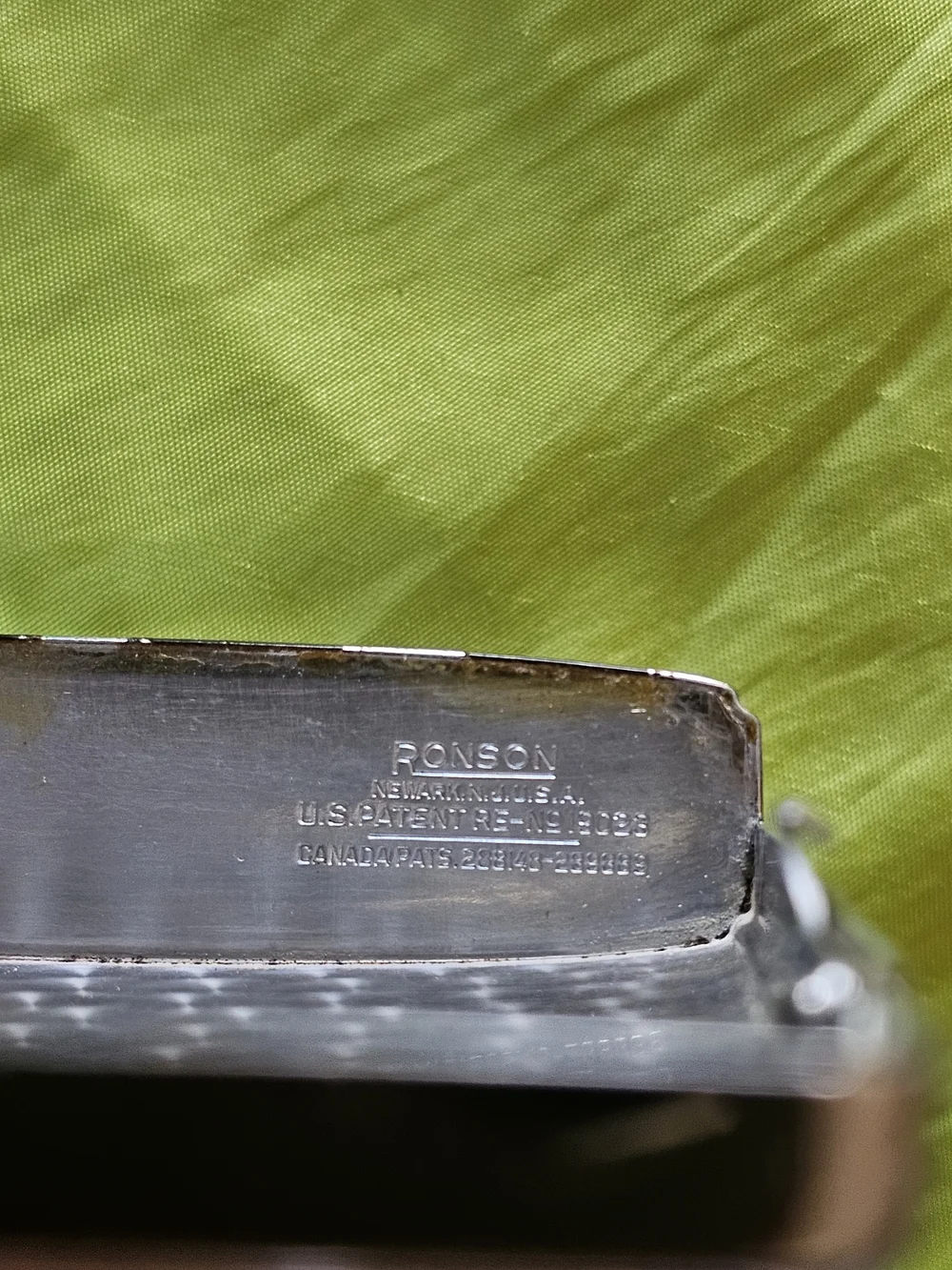ronson twenty case very vintage